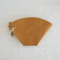FILTER purse "trapezoid" [COFFEE DYED]