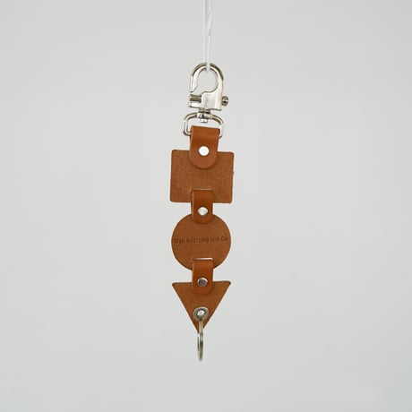 ODN KEY HOLDER [COFFEE DYED]