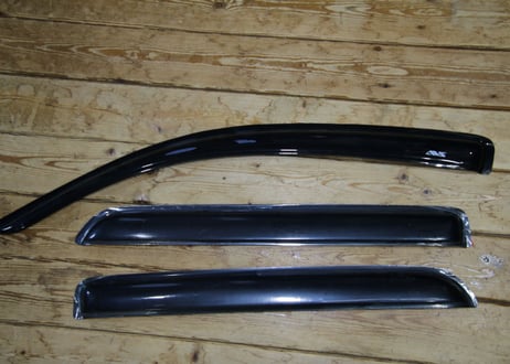 🔧【アウトレット品】 08-21y トヨタ セコイア用 AVSドアバイザー（スリムタイプ）3点セット（新品）
