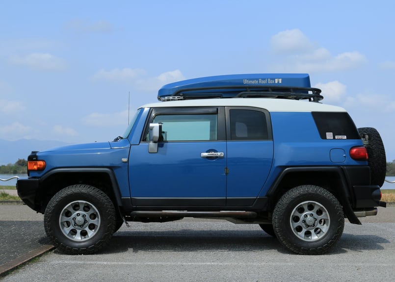 Henry Poole ブレイシーズ ブルー フェルト ボックスクロス フェルト製収納ボックス（Lサイズ・ポケット・ハンドル付き