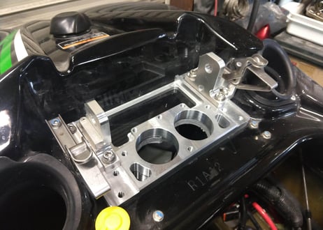 1500SXR ビレットハンドルポールブラケット