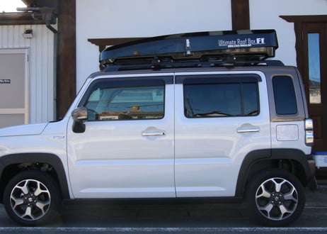 Ultimate RoofBox Ff-S(サイドオープン仕様） 白塗装済み