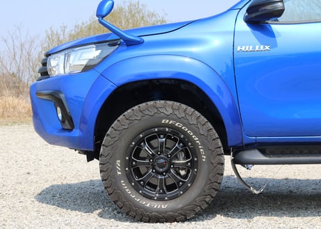 ハイラックス（GUN125)　オーバーフェンダー（40ｍｍ）