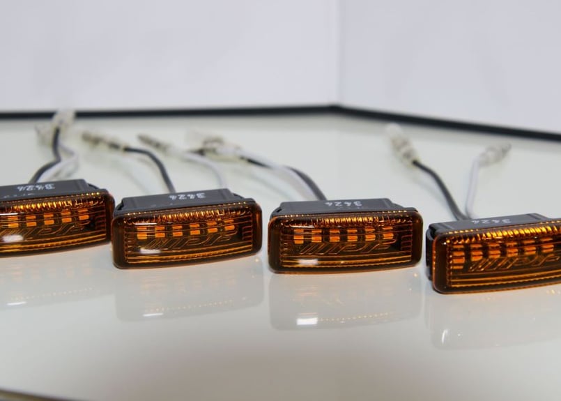 IPFグリルマーカーと配線キットのセット LANDLIC ランドリック IPF LEDマーカー ハーネスキット