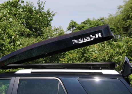 【アウトレット・各1台限定】Ultimate Roof Box Ff（白ラメ／黒ラメ塗装・デモカー装着品）