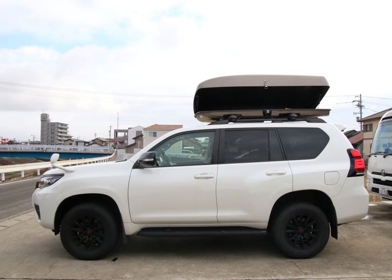 プラド150後期　イノー　ルーフベース プラド150後期イノールーフベース