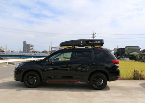 【アウトレット・各1台限定】Ultimate Roof Box Ff（白ラメ／黒ラメ塗装・デモカー装着品）