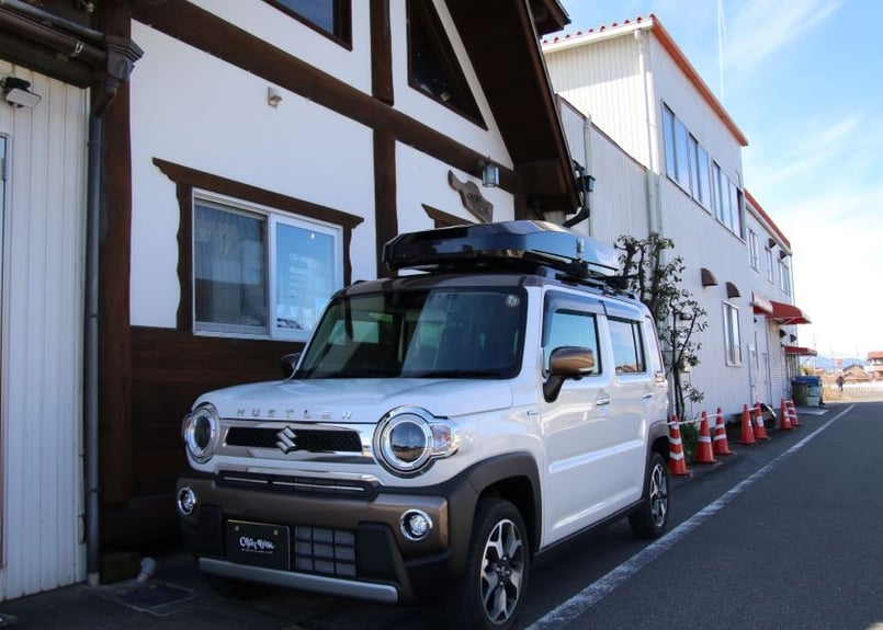 スズキ ハスラー【アルティメイトルーフボックスFf サイド