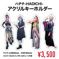 アクリルキーホルダー　4人セット