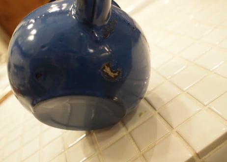 enamel pot（ホーロー製）