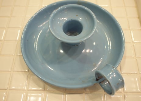 キャンドルホルダー（enamel)BLUE