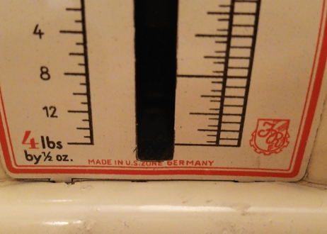 Postal scale（イギリス）enamel
