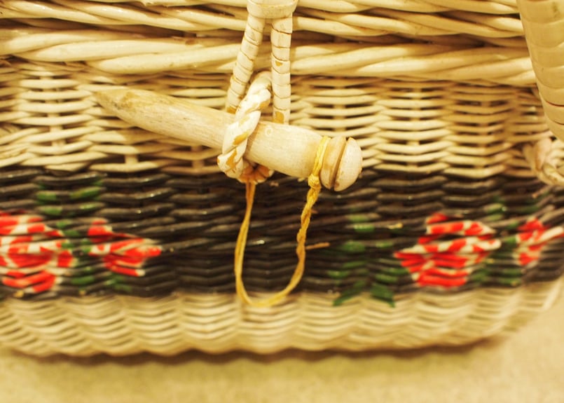 花柄バスケット(panier)パニエ | アンティーク雑貨店 Antique 花柄バスケット(panier)パニエ | アンティーク雑貨店 Antique