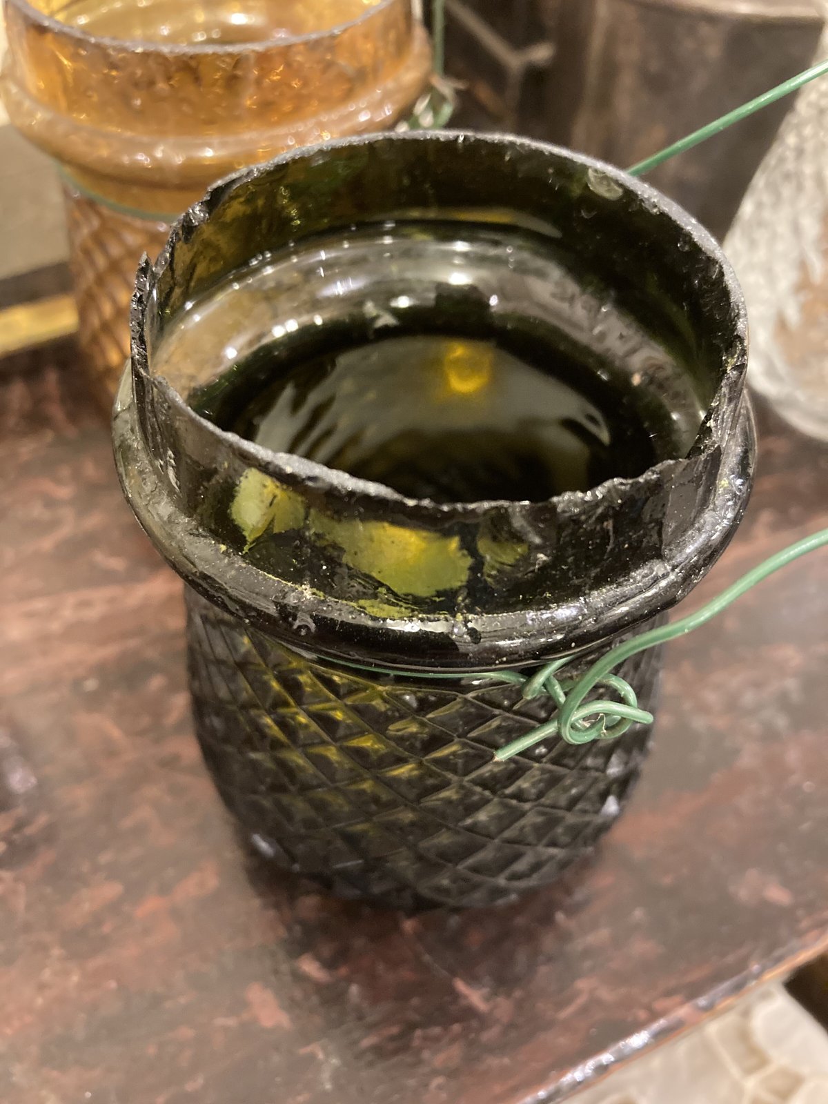 【ドイツ】キャンドル 火消し棒 真鍮 ロココ ヴィンテージ 金色 ヴィクトリアン キャンドル 火消し棒 真鍮 ロココ ヴィンテージ】ドイツ 金色