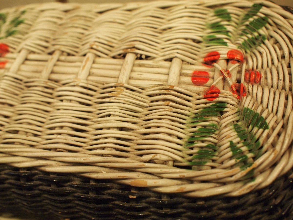 花柄バスケット(panier)パニエ | アンティーク雑貨店 Antique 花柄バスケット(panier)パニエ | アンティーク雑貨店 Antique