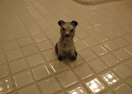 Terrier dog （陶器）