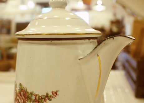 coffee pot (enamel)オランダ製