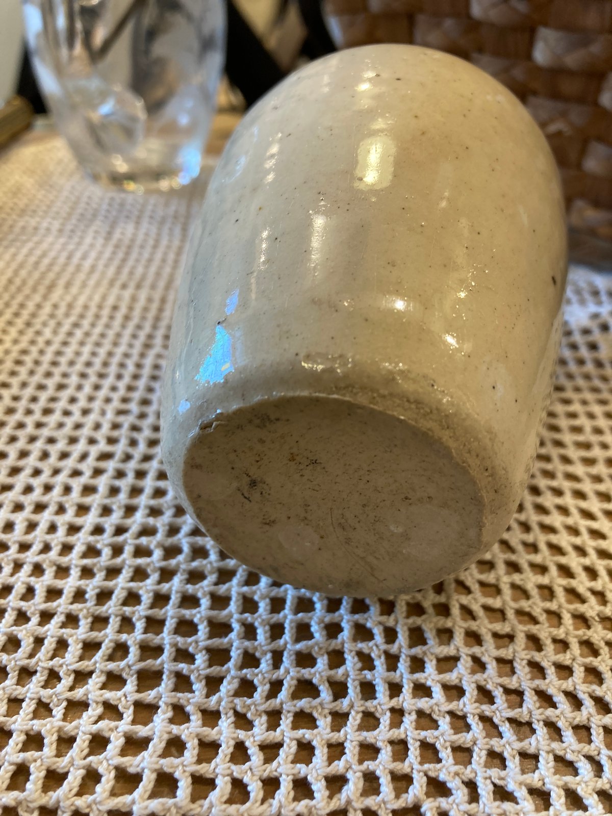 Virol(ヴァイロール)陶器ポット middle | アンティーク雑貨店 Antique c