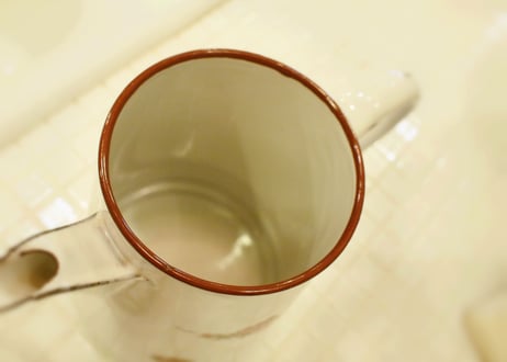 coffee pot (enamel)オランダ製