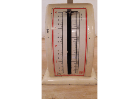 Postal scale（イギリス）enamel
