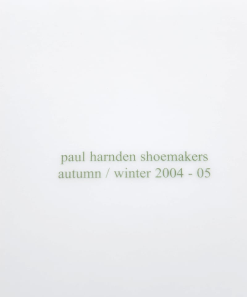 029-17＿immeasurable│岡村英昭「Paul Harnden shoemaker