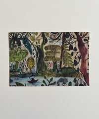 post card 「緑の風からの便り」