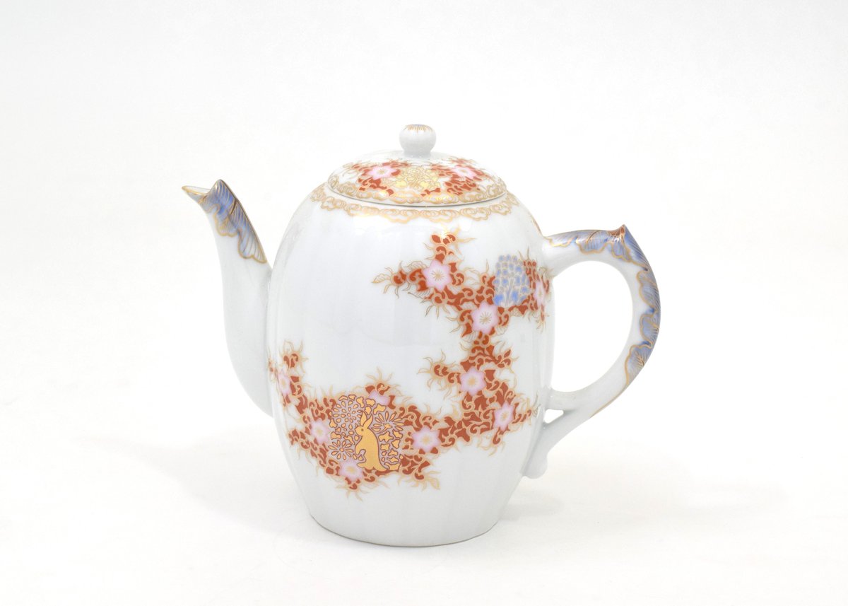 鍋島花兎 水指（アウトレット品） | WEB有田陶器市 ｜ 深川製磁 おうち