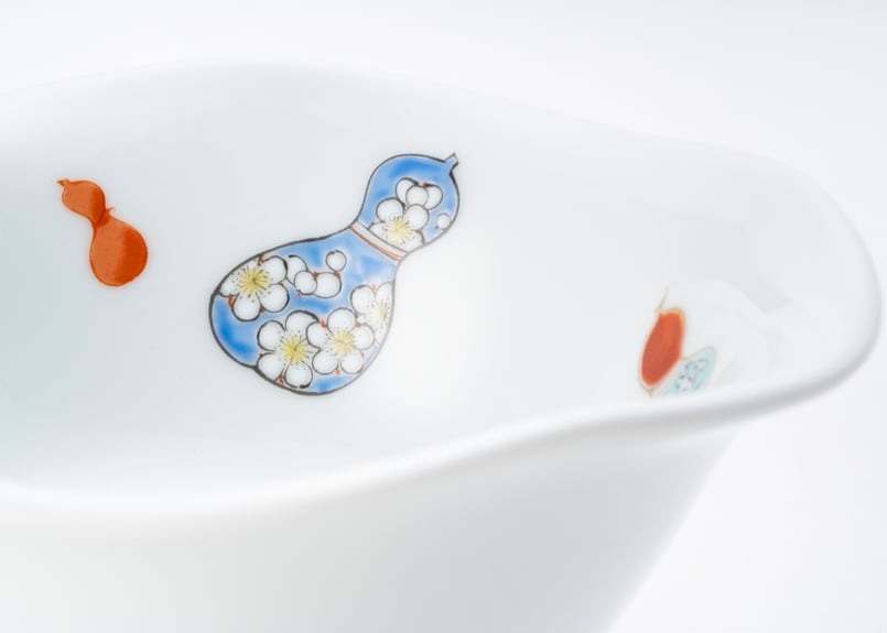 花ひょうたん 花型小鉢（WEB限定制作品） | WEB有田陶器市 ｜ 深川製磁