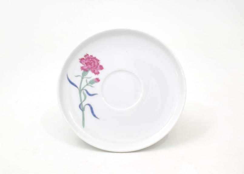 カーネーション 紅茶碗皿（陶器市制作品） | WEB有田陶器市 ｜ 深川製