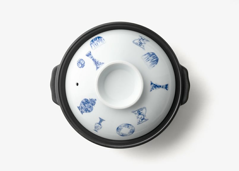 ブルーチャイナ 6号土鍋（アウトレット品） | WEB有田陶器市 ｜ 深川製