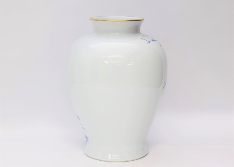 新しい到着 | 10号花生（アウトレット品） 梅芙蓉 WEB有田陶器市 深川製 ｜ 花瓶・フラワースタンド