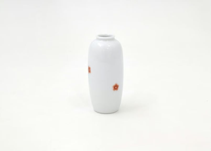 流水小花散らし みちのく3号花生（アウトレット品） | WEB有田陶器市