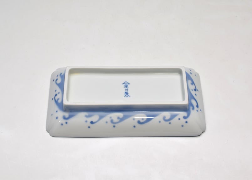 ふくら雀 木瓜長角皿（アウトレット品） | WEB有田陶器市 ｜ 深川製磁