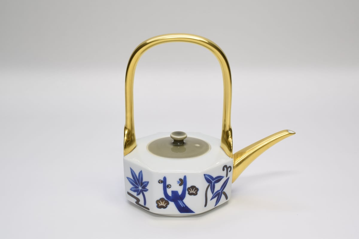 光琳風染付 屠蘇器揃（アウトレット品） | WEB有田陶器市 ｜ 深川製磁