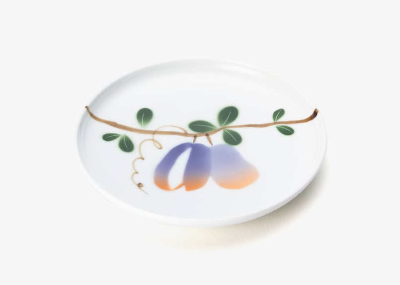 なごみアケビ プレート（アウトレット品） | WEB有田陶器市 ｜ 深川製