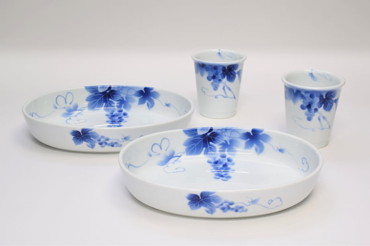ブルーワイナリー 洋食セット（アウトレット品） | WEB有田陶器市