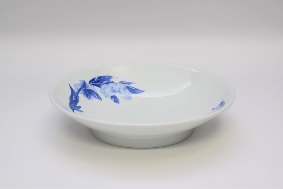 オリエンタルブルー 平鉢（直営店限定品） | WEB有田陶器市 ｜ 深川製