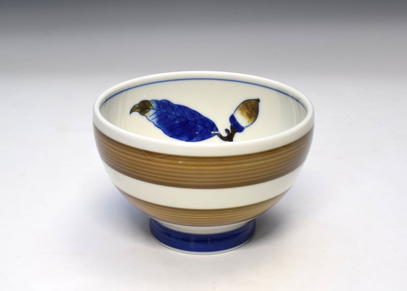 どんぐり（茶呉須） 深丼（アウトレット品） | WEB有田陶器市 ｜ 深川