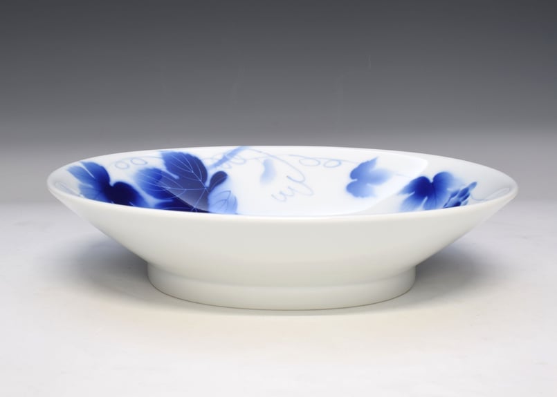 ブルーワイナリー オーバルボウル（アウトレット品） | WEB有田陶器市