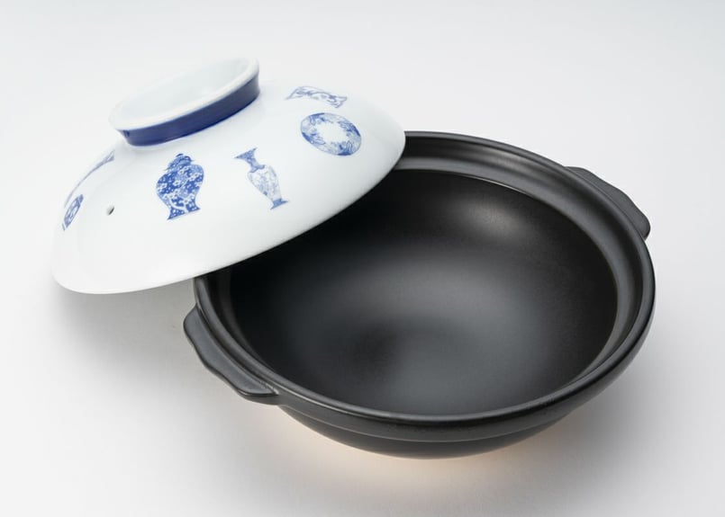 ブルーチャイナ 6号土鍋（アウトレット品） | WEB有田陶器市 ｜ 深川製