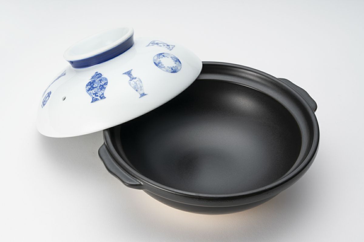 ブルーチャイナ 6号土鍋（アウトレット品） | WEB有田陶器市 ｜ 深川製