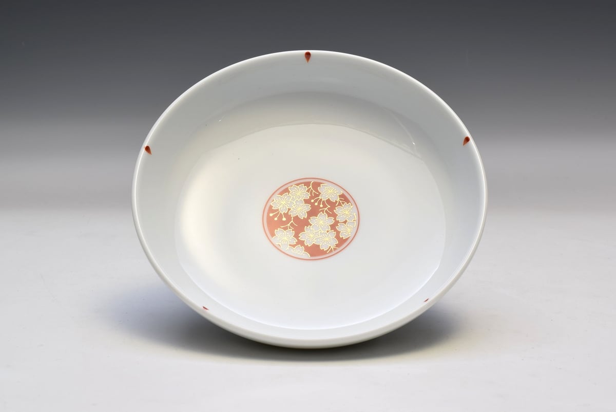 桜丸紋 アルテ・プレート（アウトレット品） | WEB有田陶器市 ｜ 深川