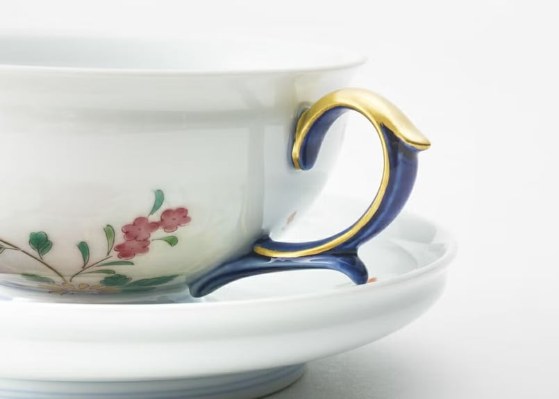 1845 深川製磁　菜の花　紅茶碗皿　金彩　未使用 Amazon.co.jp: 1845 深川製磁 菜の花 紅茶碗皿 金彩 : おもちゃ