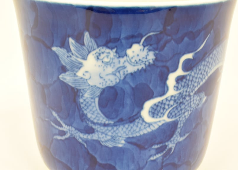 龍と獅子の陶器カップ 母の日 初任給 名入れ SXX 食器セット いにしえ浪漫 龍 茶碗