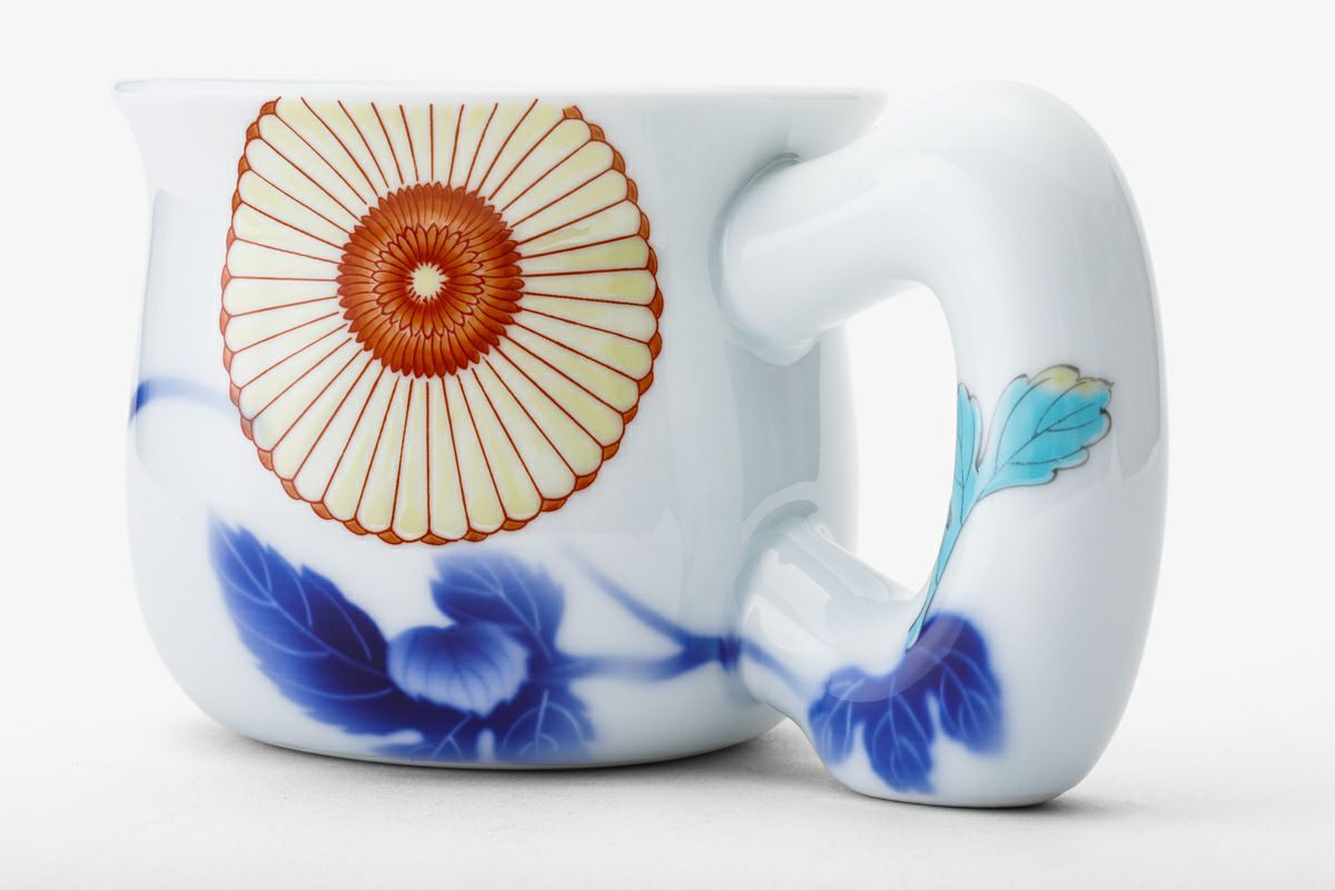 色絵菊花紋 モーニングカップ（アウトレット品） | WEB有田陶器市