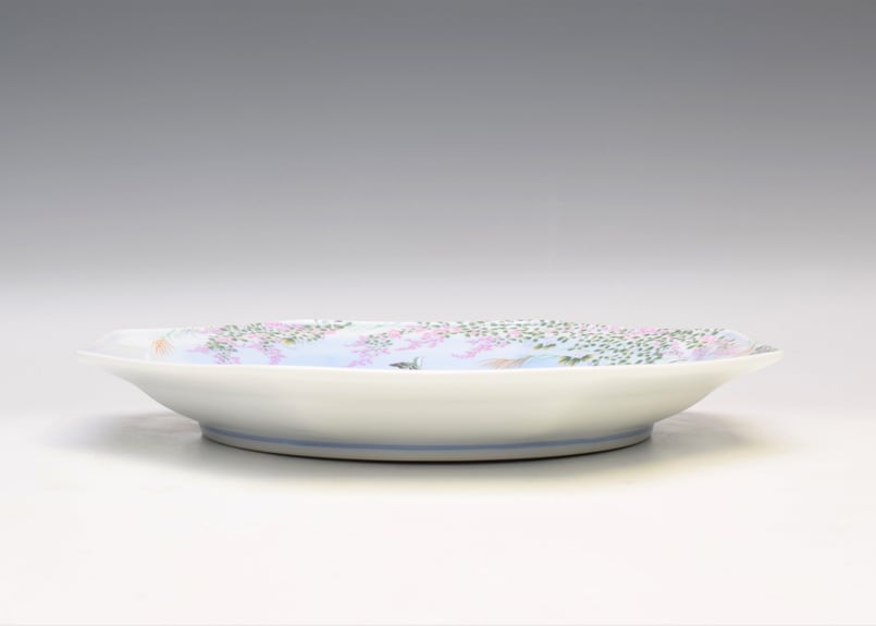 萩花見 八角盛皿（アウトレット品） | WEB有田陶器市 ｜ 深川製磁