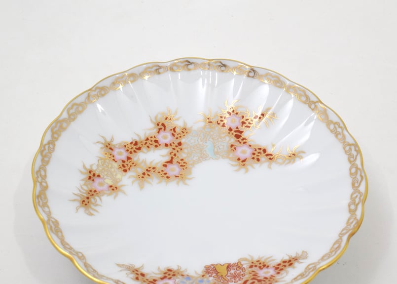 洋食器　一式セット　有田焼　ロマンフラワー 鍋島花兎 コーヒーセット（アウトレット品） | WEB有田陶器市 ｜ 深川