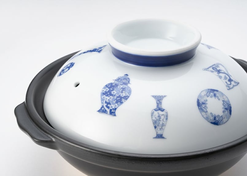 ブルーチャイナ 6号土鍋（アウトレット品） | WEB有田陶器市 ｜ 深川製