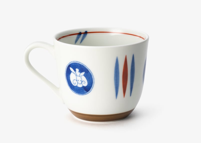 深川製磁 オールド深川 うさぎ 月見うさぎ 小皿 取皿 アンティーク 骨董 深川製磁◇月見うさぎ/皿/5点セット/WHT/有田焼 : セカンドストリート