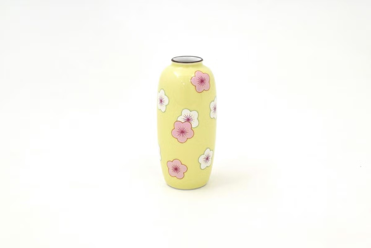 黄釉輪花6寸向付　　11客　　新品未使用 黄・梅 みちのく3号花生（アウトレット品） | WEB有田陶器市 ｜ 深川製